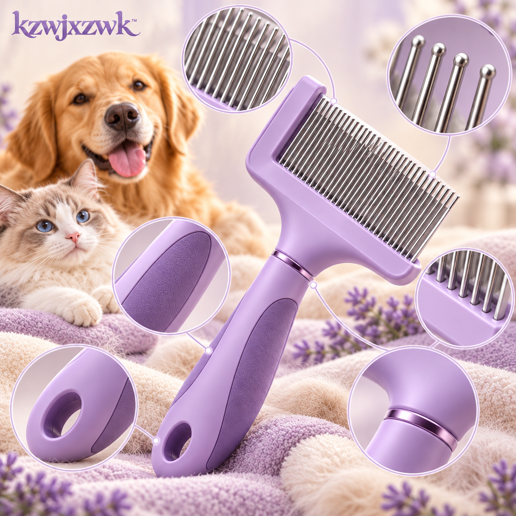 Pet Grooming Brush - product details