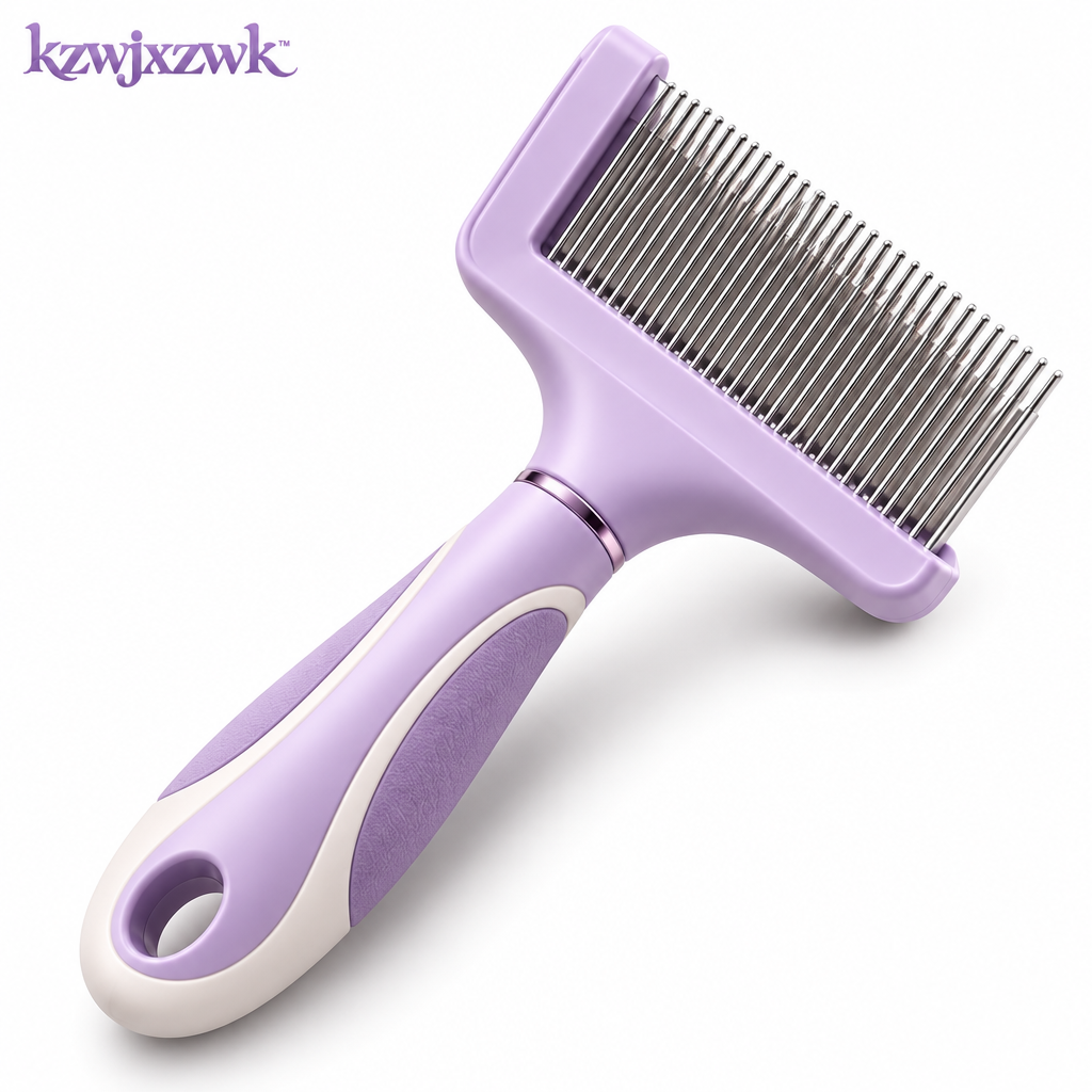 Pet Grooming Brush - white background