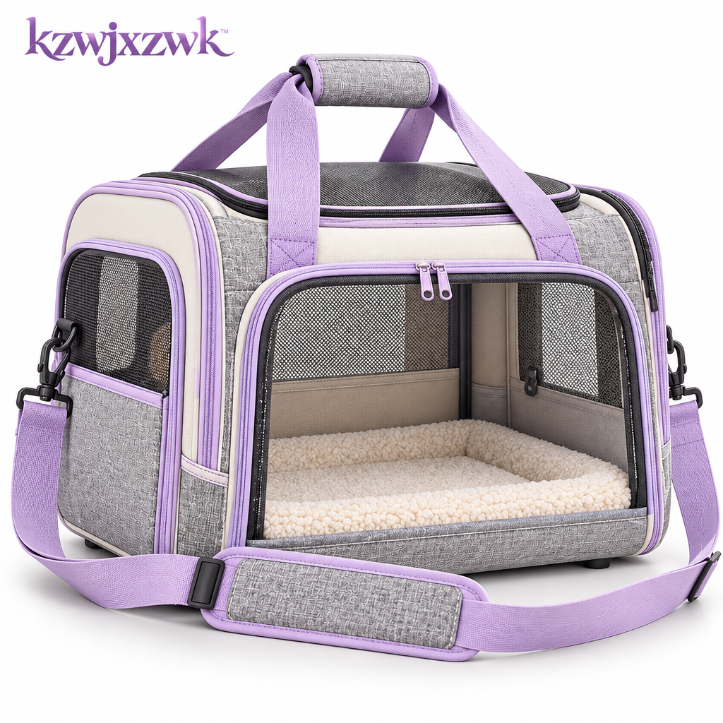 Airline Pet Carrier - white background