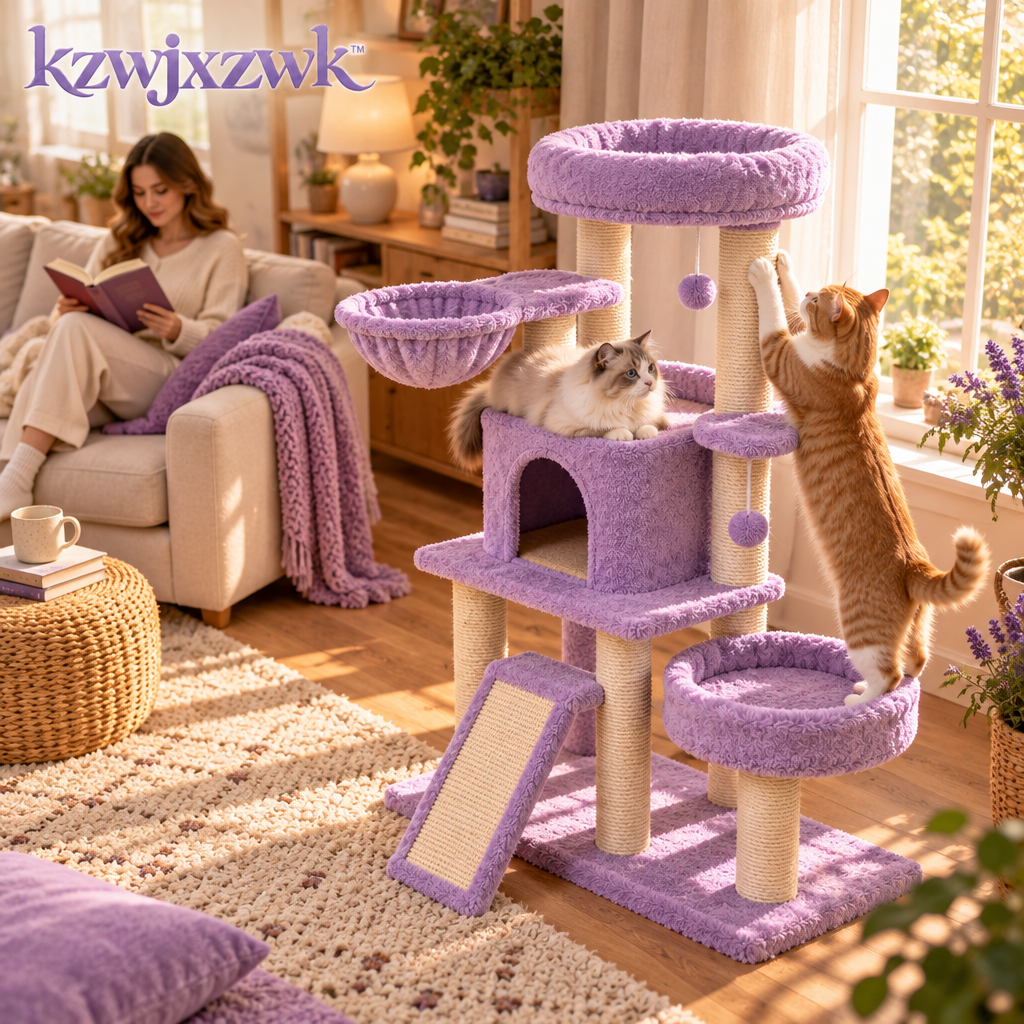 Cat Tree - in use